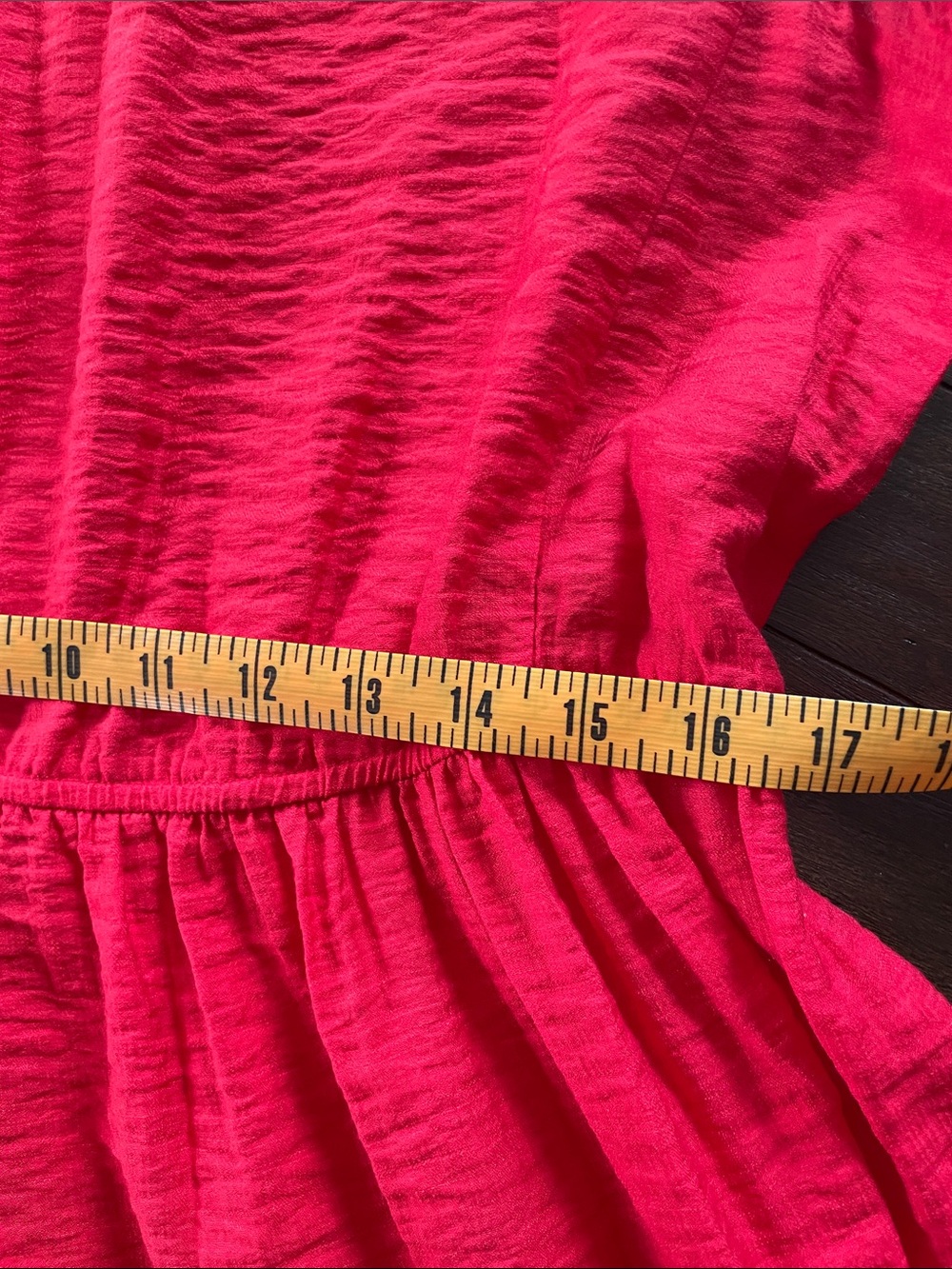 Simply Vera Sleeveless Red Tiered Maxi Summer Dress - Picture 10 of 12